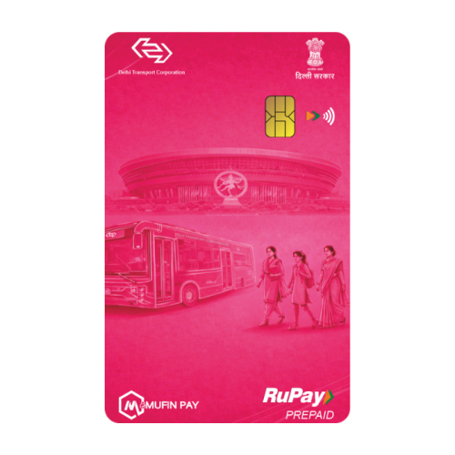 Mufinpay DTC Pink NCMC Card